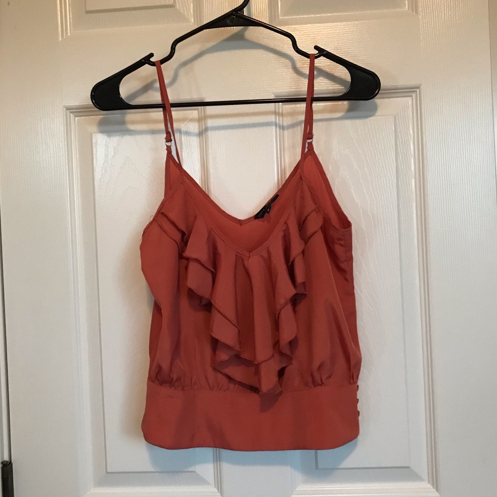 Burnt Orange Blouse